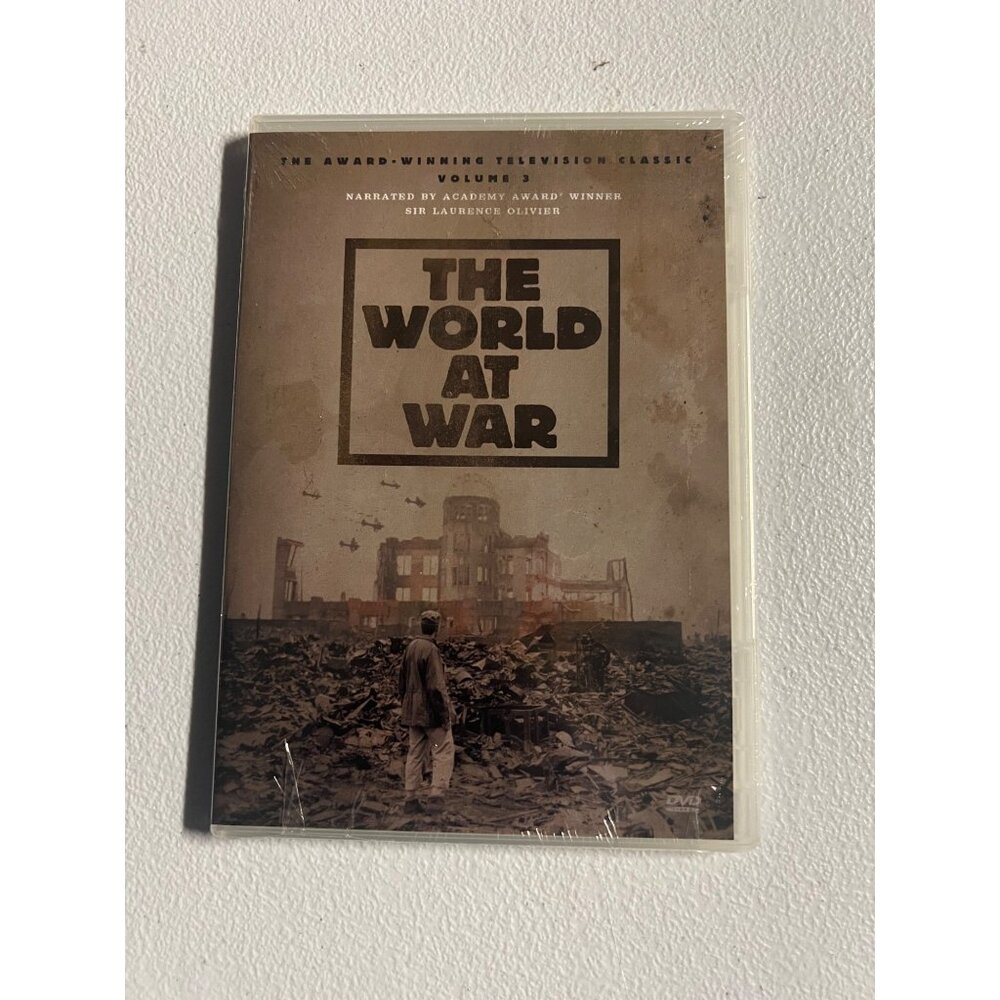 The World At War Volume 3 2004 DVD Documentary Laurence Olivier New Sealed